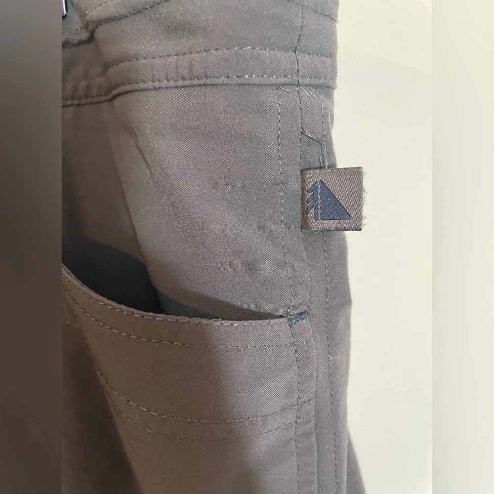 L.L. Bean Comfort Trail Skort Skirt Gray Size 12 Style 288936 Hiking Active - Picture 5 of 11